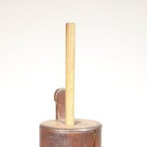 Butter Churn - dasher in, lid on, crack visible