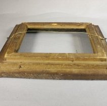 wood frame - back & side