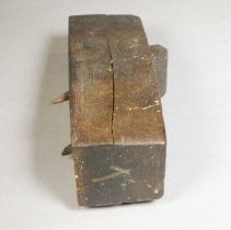 wood plane - cracked side, front