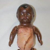 Child's Doll - lying flat #2 shows moving joints - 'Ella Williams' 'Nettie'