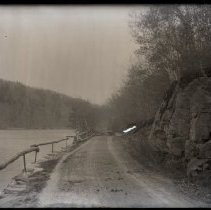 View of Lake Waramaug and Road