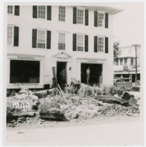 Parks Drug Store after the Flood of 1955 - front