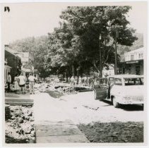 Main St. after the Flood of 1955 - front