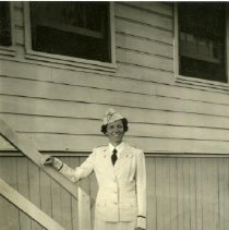 Helen at Camp Edwards