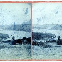 Lake Waramaug Stereoview, Front