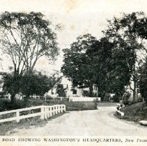 State Road Showing Washinton's Headquarters, New Preston, Conn.