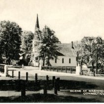 Scene at Washington Depot - Connecticut