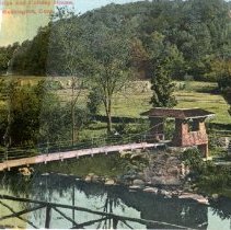 Valley Station Bridge and Holiday House, Washington, Conn.