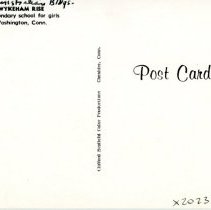 Wykeham Rise, A secondary school for girls Washington, Conn