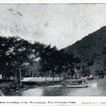 South End Steamboat Landing, Lake Waramaug, New Preston, Conn.