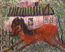 A Red Pony Somewhere In Long Island