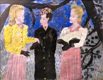 Eleanor Darcy with Her Daughters