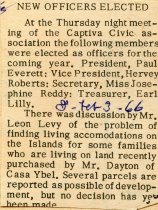 New Officers Elected