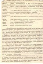 Minutes of the CCA General Meetings