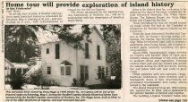 Home tour will provide exploration of island history