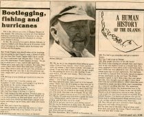 Bootlegging, fishing, and hurricanes