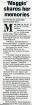 'Maggie' shares her memories