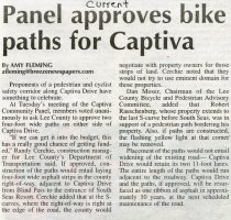 Panel approves bike paths for Captiva