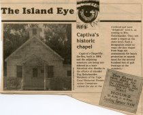 Captiva's historic chapel