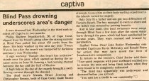 Blind Pass drowning underscores area's danger