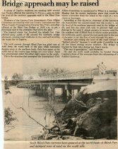 Bridge approach may be raised
