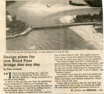 Design plans for new Blind Pass Bridge due any day