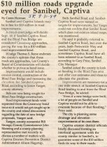 $10 million roads upgrade eyed for Sanibel, Captiva