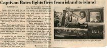 Captivan Bates fights fires from island to island