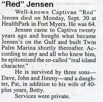 "Red" Jensen