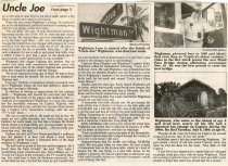 Captiva's 'Uncle Joe' Wightman dies