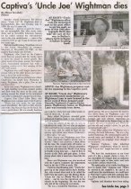 Captiva's 'Uncle Joe' Wightman dies