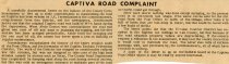 Captiva Road Complaint