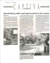 Rauschenberg adds road improvement to his resume