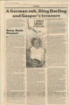 A German sub, Ding Darling, and Gaspar's treasure