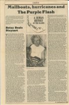 Mailboats, hurricanes, and The Purple Flash