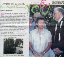 Looking back at the Cap in the '40s - Ann Hayford Bruning