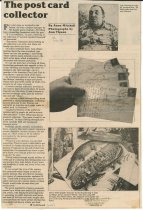 The post card collector