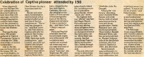Celebration of Captiva pioneer attended by 150
