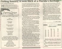 Fishing houses; A look back at a Florida's heritage