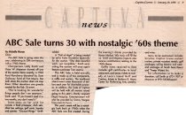 ABC Sale turns 30 with nostalgic '60s theme