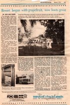 Resort began with grapefruit, now hosts great