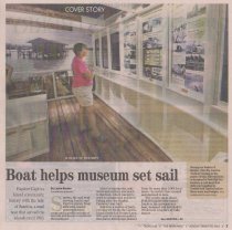 Boat helps museum set sail