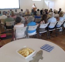 CIHS Chairman, Jim Pigott, addresses the audience during the CIHS event at