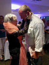 Katie Gardenia and Ron Rosse