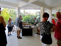 guests enjoy the reception