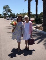 Queenie Viglione and her Mom, Vera Yonkers