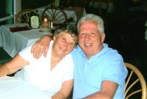 Andreas' mom Klari and his brother Walter, 2006