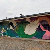 Portland Ave Park restroom building, 2016