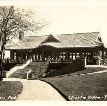 Streetcar at Pagoda, c. 1920