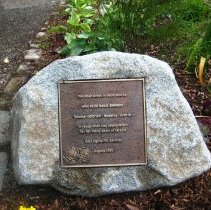 2015 bronze marker DG Emmons